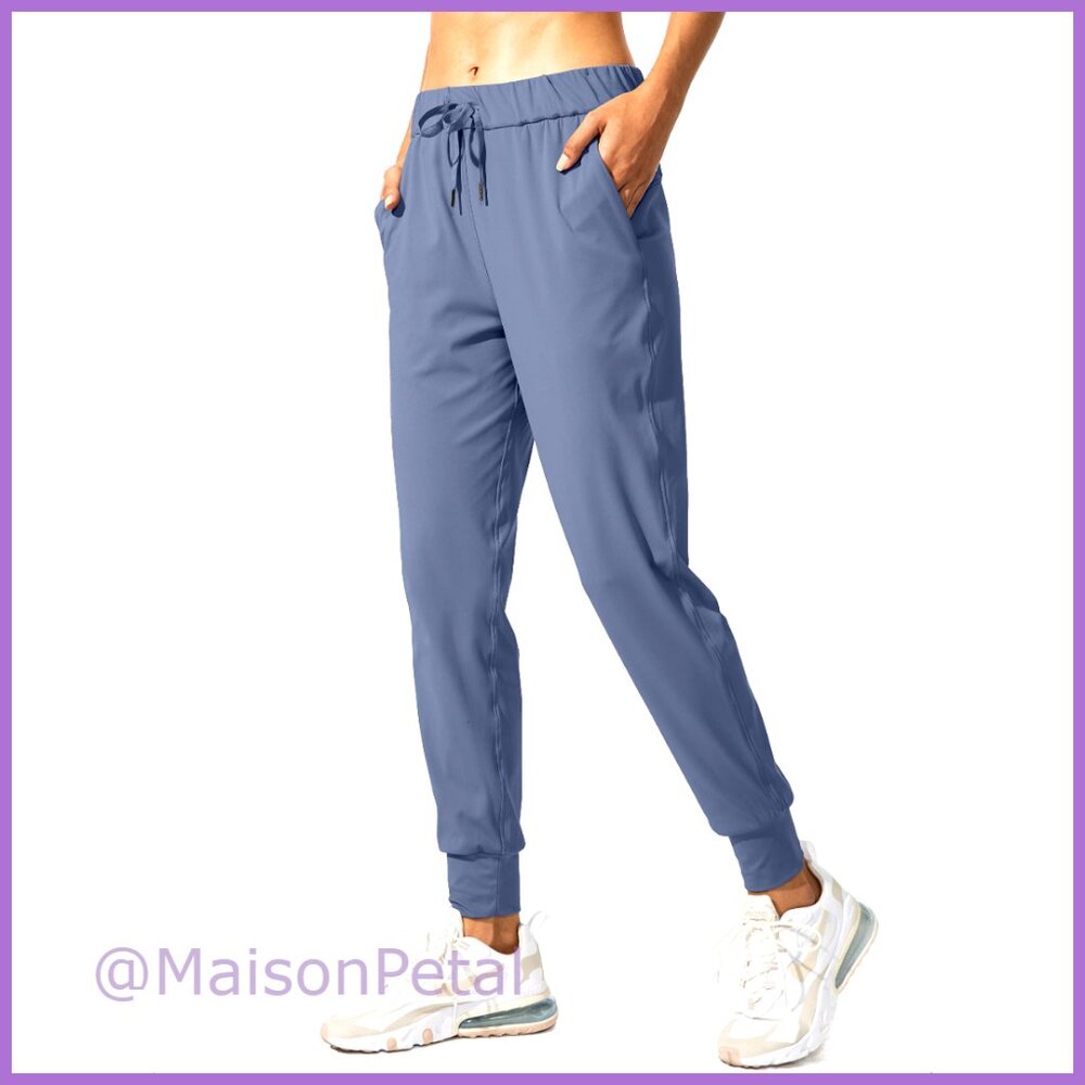 Polyamide Elastane Joggers With Deep Pockets Draw… - image 1